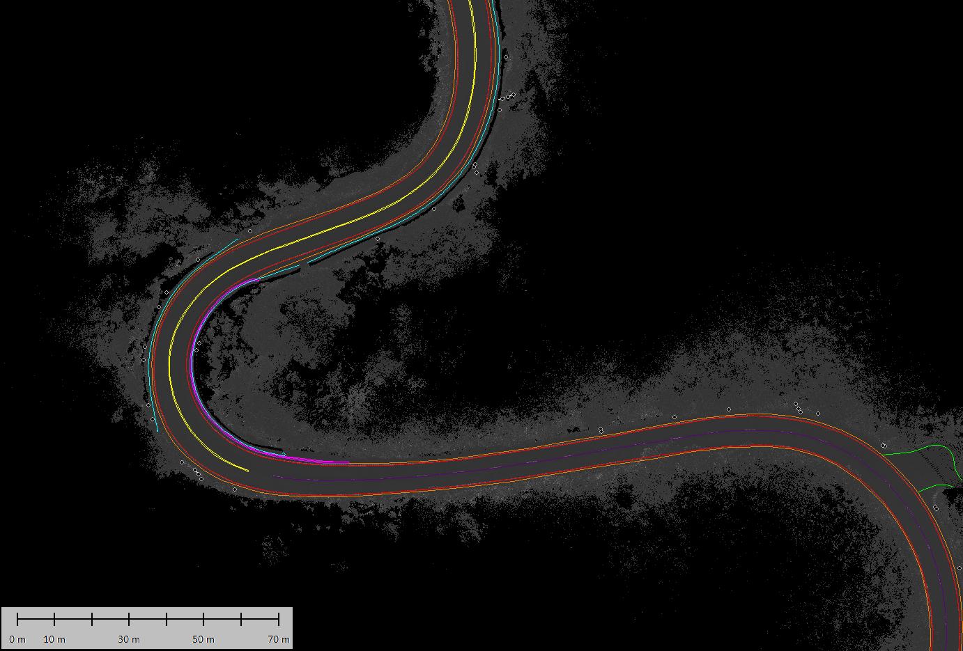 2D View - Point Cloud with features